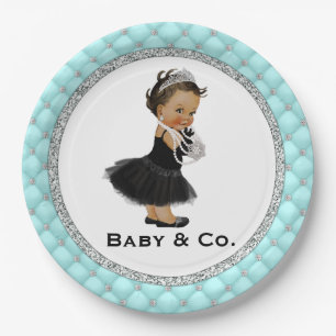 Baby and Company Baby Shower Papieren Borden Bordje