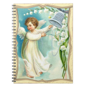 Baby Angel met Blue Bell Notitieboek