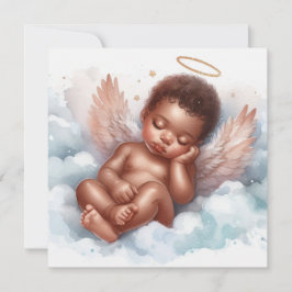 Baby Angel pasgeborene Kaart
