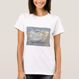 Baby Angel Wings slaapt in Gods hand T-shirt