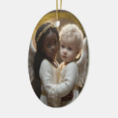 Baby Angels Keramisch Ornament (Links)