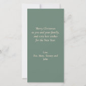  Baby Angels Kerststal Feestdagenkaart (Achterkant)