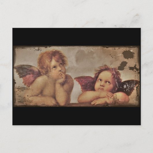Baby Angels van Raphael Briefkaart (Voorkant)