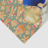 Baby Angels voor kersttissue Tissuepapier (Detail)