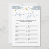 Baby Animal Game Twinkle Little Star-Baby shower Kaart (Voorkant)