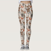 Baby Animal Patroon Leggings (Voorkant)