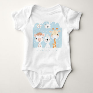 Baby Animals Bodysuit
