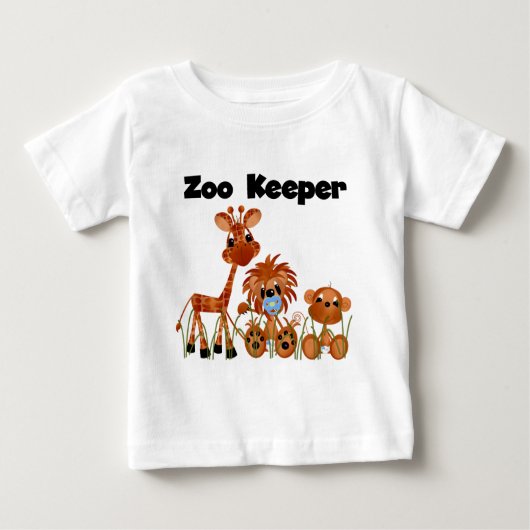 Baby Animals Zoo Keeper Tshirts et cadeaux (Devant)