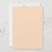 BABY ANNOUNCEMENT Polka Dots Aankondiging (Achterkant)
