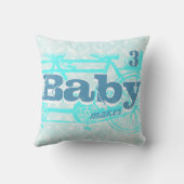  Baby Aqua Baby Pillow Kussen (Achterkant)