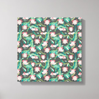 Baby Axolotl Canvas Afdruk