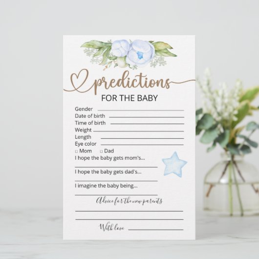 Baby | BABY SHOWER (Staand voorkant)