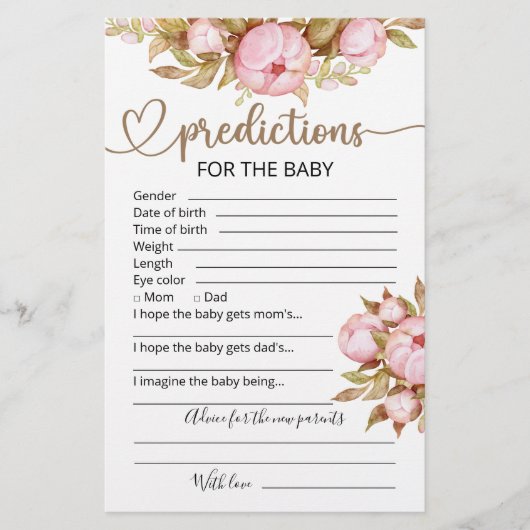 Baby | BABY SHOWER (Voorkant)