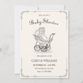  baby-baby shower kaart (Voorkant)