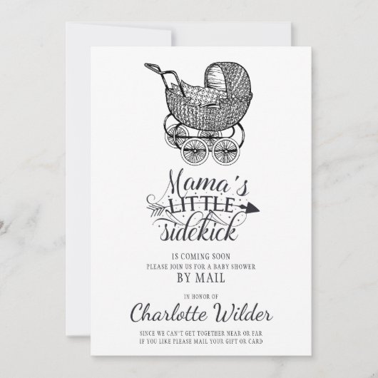  Baby Baby shower per post Kaart (Voorkant)