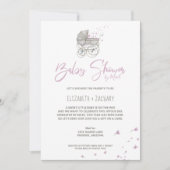 Baby Baby shower per post Kaart (Voorkant)