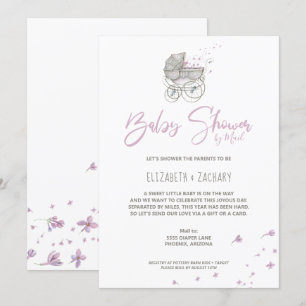 Baby Baby shower per post Kaart