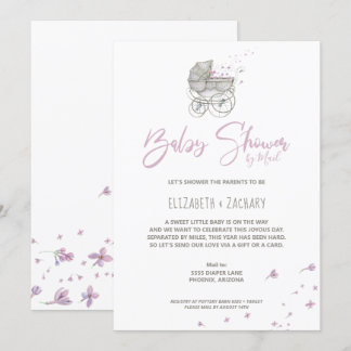 Baby Baby shower per post Kaart