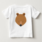Baby Baby T-Shirt van mama (Achterkant)