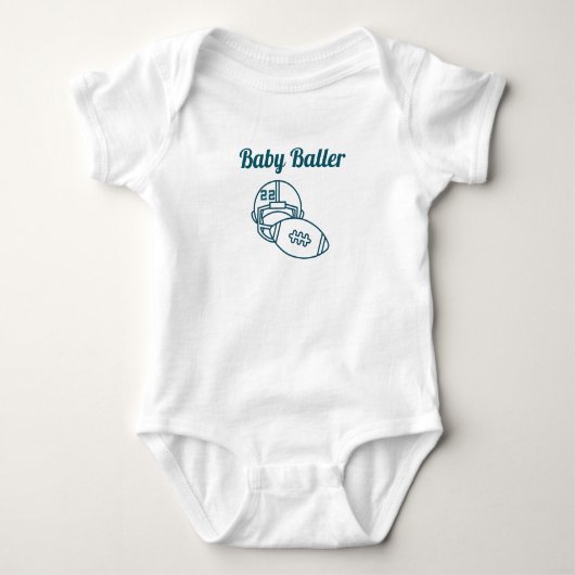 Baby Baller bodysuit tshirt (Voorkant)