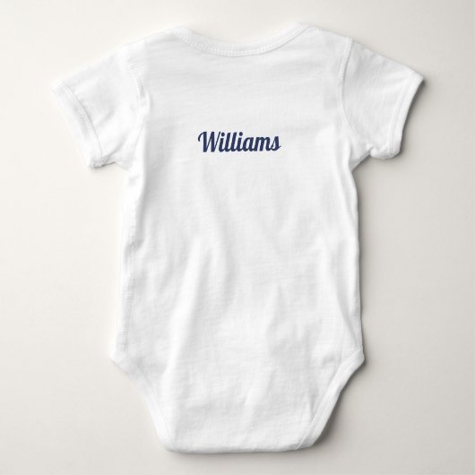 Baby Baller bodysuit tshirt (Achterkant)