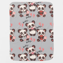 Baby banket, Panda Blanket, Baby Pandas Blanket