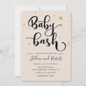Baby Bash Couples Baby shower invitation (Devant)