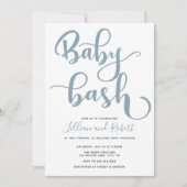 Baby Bash Couples Baby shower Kaart (Voorkant)