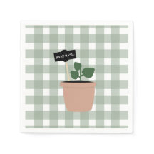 Baby Basil Napkins