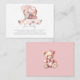 Baby Basket Baby shower Boeken voor Baby Informatiekaartje