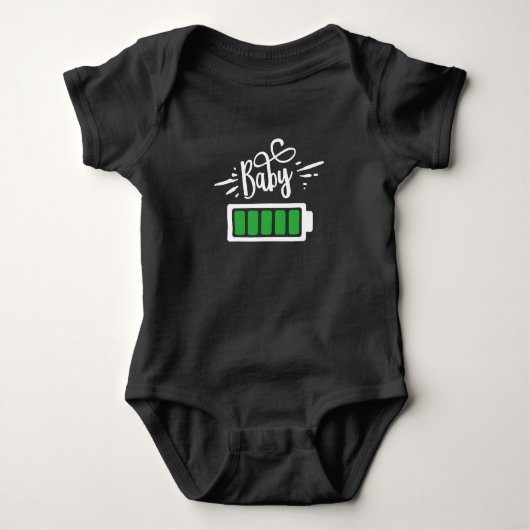 Baby batterijduur romper (Voorkant)