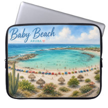 Baby Beach Aruba Caribische Reis souvenir