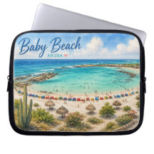 Baby Beach Aruba Caribische Reis souvenir