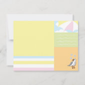 Baby Beach Ball Hartelijk dank Bedankkaart (Voorkant)