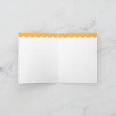 Baby Bear Automne en Wagon Cartes de notes (Intérieur)