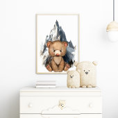 Baby Bears Woodland Nursery Art Set