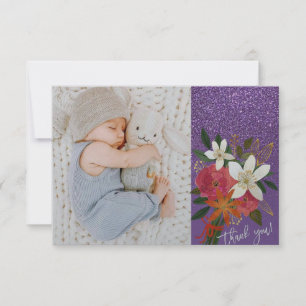 BABY BEDANKKAART RSVP KAARTJE