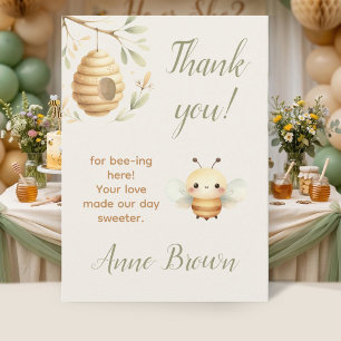 Baby Bee Bedankt voor het hier zijn