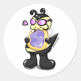 Baby Bee - Gebak Editie - Glanzende Sticker
