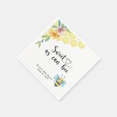 Baby Bee - zo zoet als kan zijn Servet (Hoek)