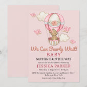 Baby Beer Baby shower Kaart (Voorkant / Achterkant)