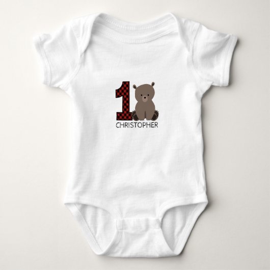 Baby Beer eerste geboorte Shirt (Voorkant)