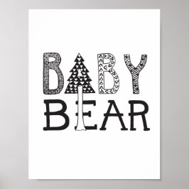 Baby Beer - Poster voor zure of Kinder kamers