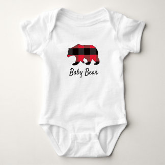 Baby Beer Rood buffel Romper