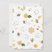 Baby Beer Sip & See gepersonaliseerd Kaart (Achterkant)