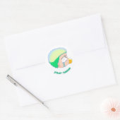 Baby Belt gepersonaliseerde Sticker (Envelop)