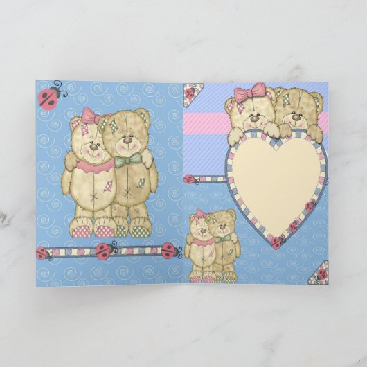 Baby Beren Kaart (Binnen)