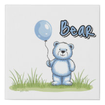 Baby Beren wanddecoratie