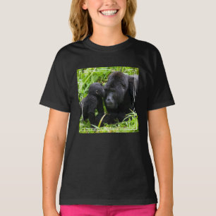 Baby berggorilla kust zilverruggorilla t-shirt