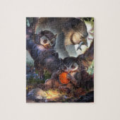 Baby Bestiary - Owlbeer Cub Legpuzzel (Verticaal)